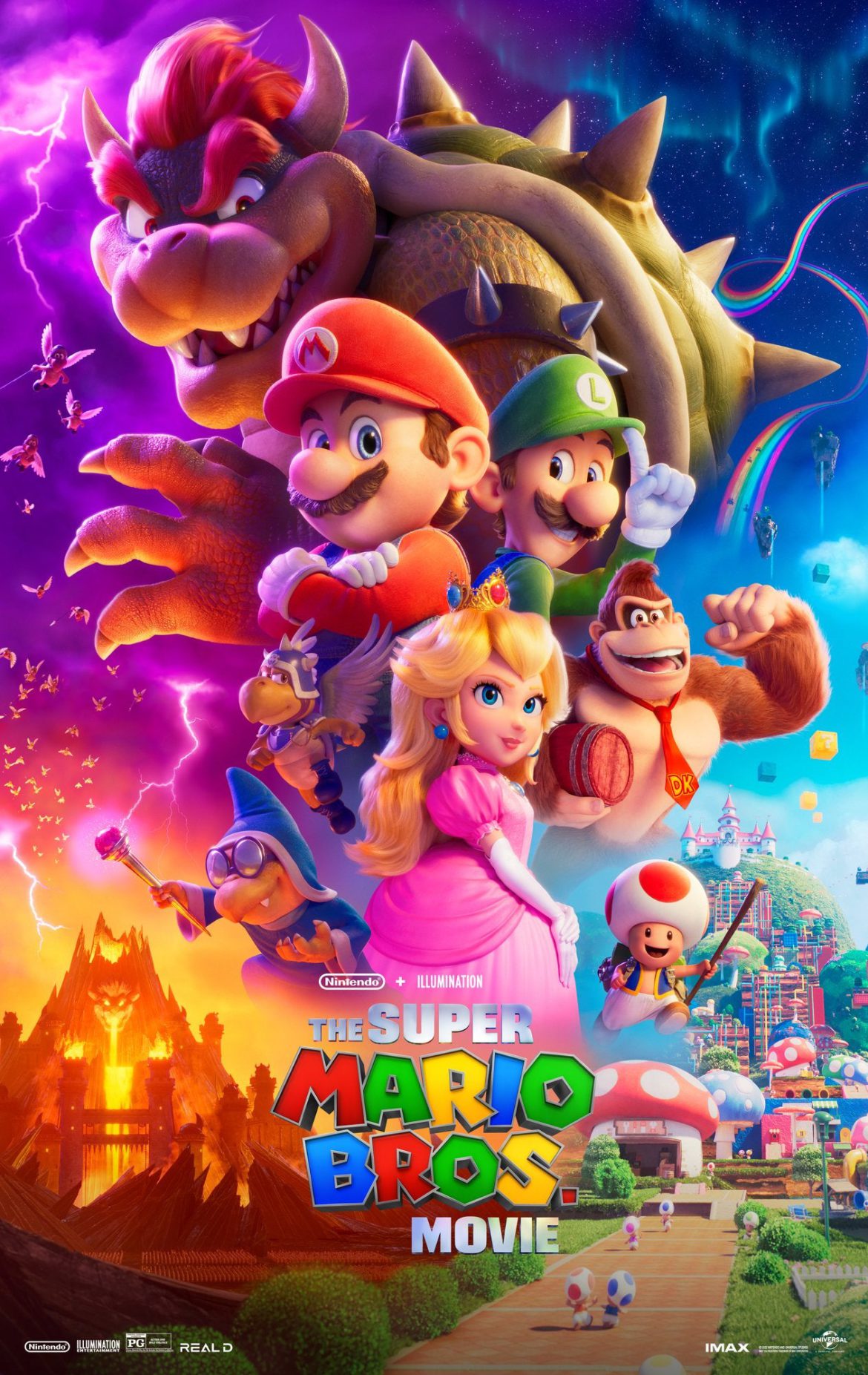 Súper Mario Bros llega a la pantalla grande este 7 de abril