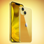 Imagen de internet del nuevo color de teléfono iPhone, el cual es de color amarillo