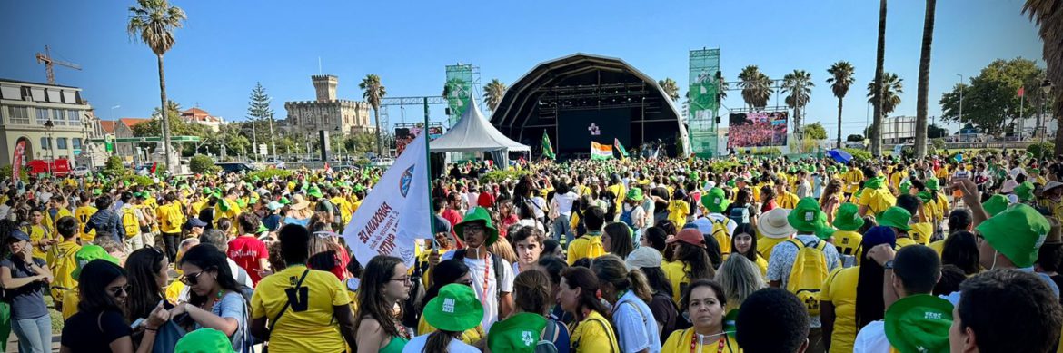 Lisboa le da la bienvenida a miles de voluntarios para la JMJ 2023