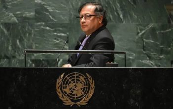 Gustavo Petro en la asamblea general de la ONU