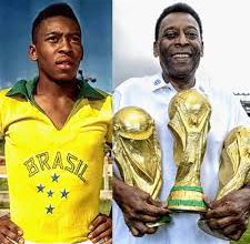 Foto de internet de Pelé, el rey del fútbol