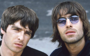 Imagen de internet de los hermanos Gallagher, de Oasis