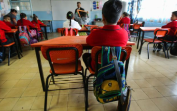 Imagen de internet que muestra un aspecto de una escuela de México