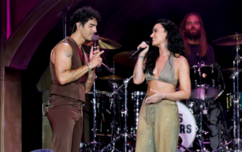 Imagen de internet de Demi Lovato y Jonas Brothers