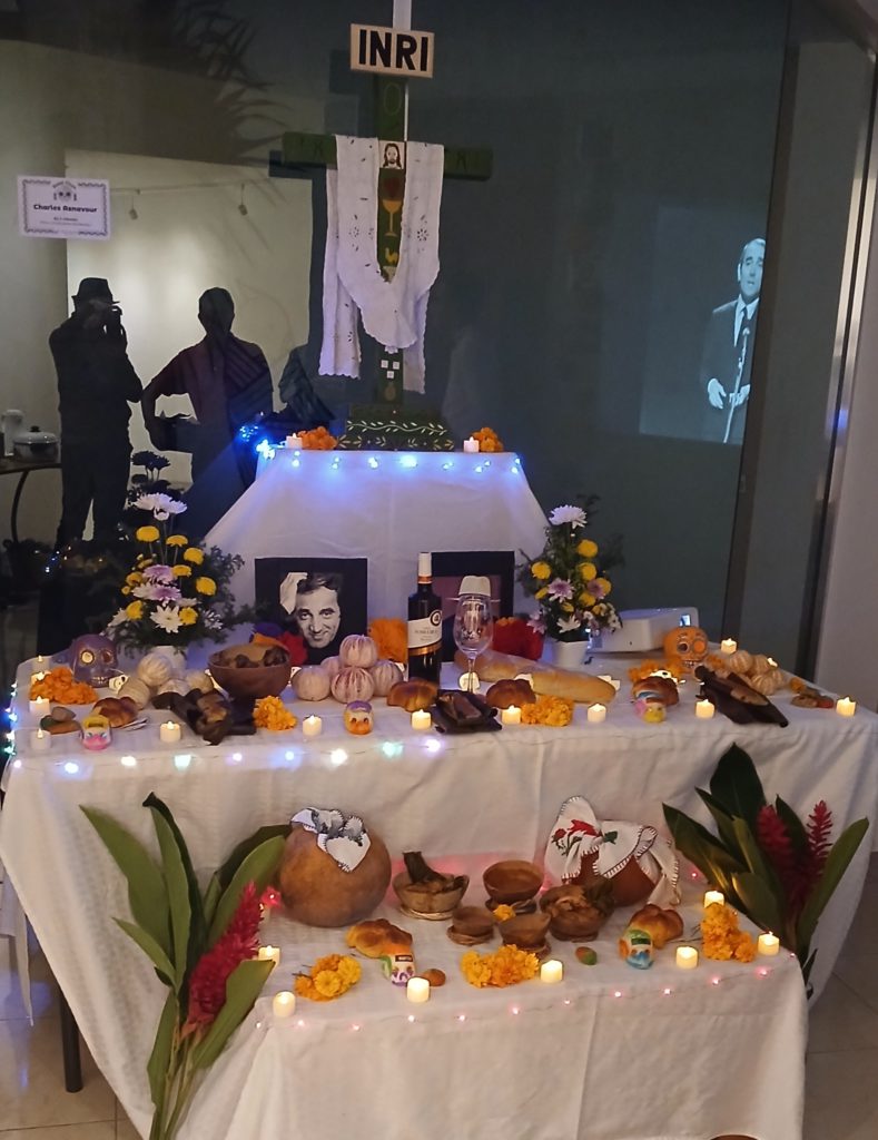 Altar de Charles Aznavour, segundo lugar del Concurso de Altares