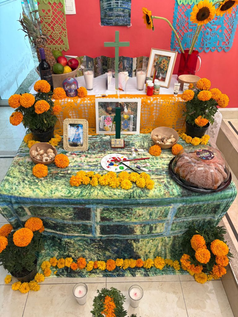 Altar de Claude Monet, tercer lugar del Concurso de Altares