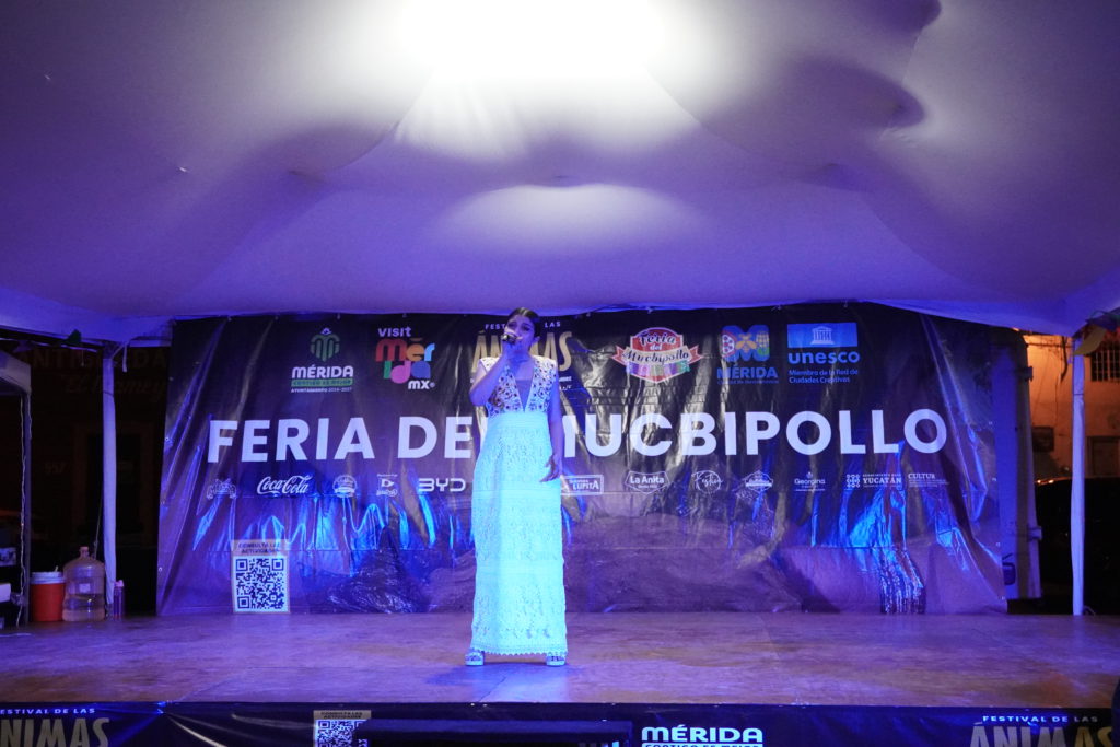 show cultural en la feria del pib.