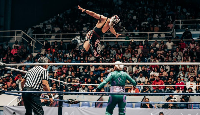 Imagen de la lucha libre mexicana.- Foto de internet