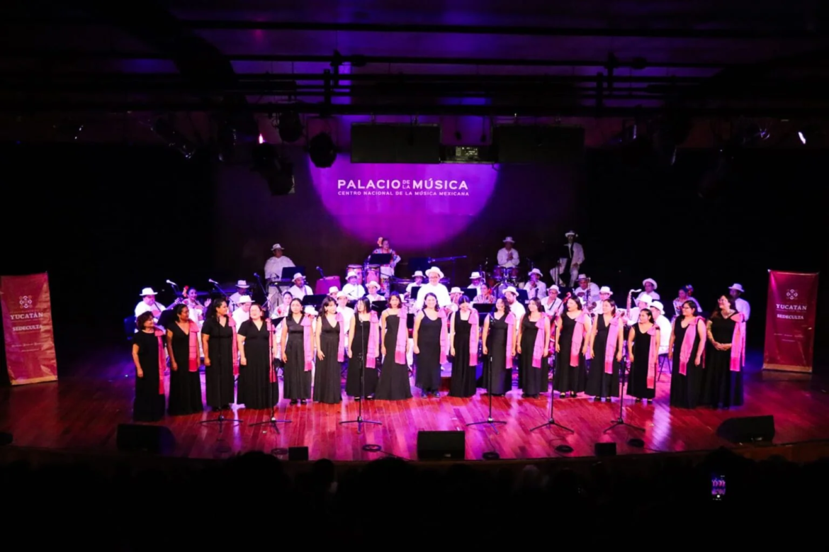 En el 8M, refrendan respaldo a las artistas de Yucatán