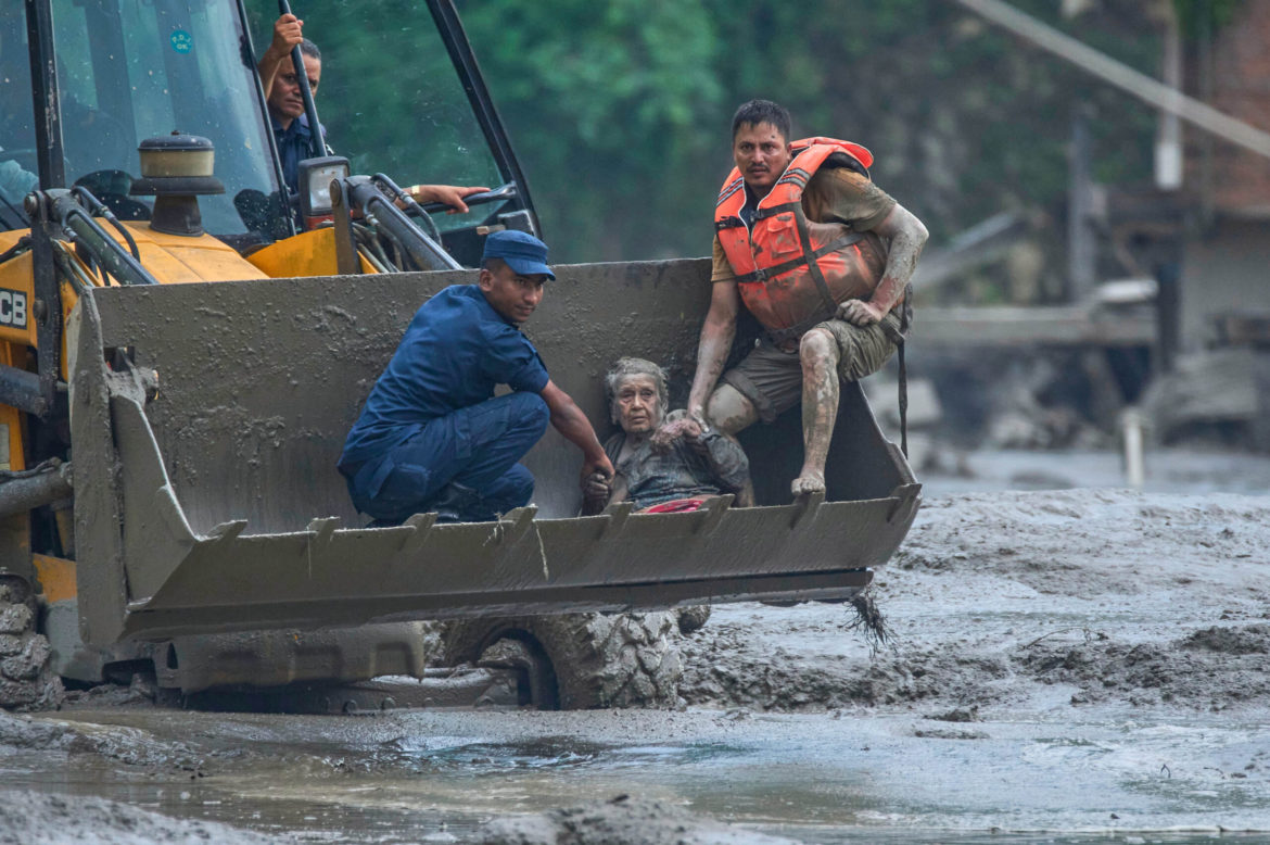 Inundaciones mortales en Nepal y Tíbet